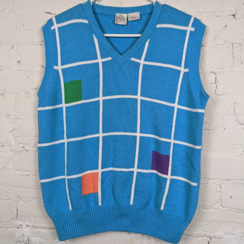 Vintage Retro Sweater Vest